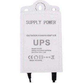 تصویر برق اضطراری مینی یو پی اس 12 ولت 2 آمپر 