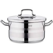 تصویر قابلمه کرکماز مدل A2024 سایز ۲۲ استیل 