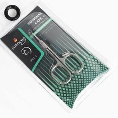 تصویر قیچی کوتیکول مانیکور حرفه ای مدل زمینه سبز SP02 سولینگن اصلی Solingen 