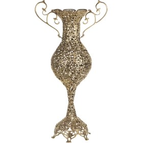 تصویر گلدان طوری برنجی 