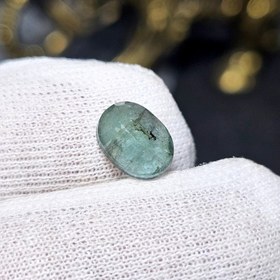 تصویر نگین سنگ زمرد معدنی زامبیا کد S3662 