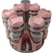 تصویر ست جا ادویه 7 پارچه کاپریس مدل فلورا کد G2 