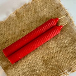 تصویر شمع قلمی شیار دار طرح ایکیا 