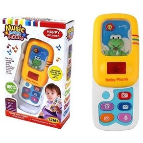 تصویر موبایل موزیکال نوزادی باطری خور 