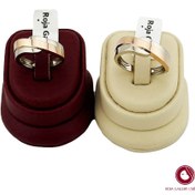 تصویر حلقه ست (انگشتر) زنانه و مردانه کم اجرت 