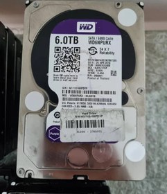 تصویر وسترن دیجیتال استوک 6TB 3G SATA 7.2K 