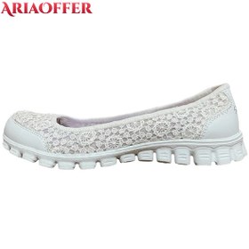 تصویر کفش اسکچرز زنانه مدل 22836 WHT 