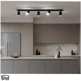 تصویر چراغ سقفی 5 شعله 