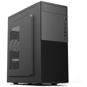 تصویر کیس کامپیوتر نوا NC-E188 Mid Tower مشکی Nova NC-E188 Mid Tower Black Computer Case