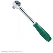 تصویر دسته بکس جغجغه ای 1/2 هنس مدل 4130GQ ا HANS socket wrench handle HANS socket wrench handle