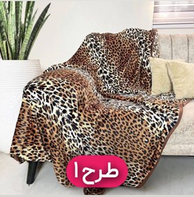 تصویر پتو ضخیم با طرح پوستی از برند شادیلون ، سایز دونفره - دونفره (۲۰۰ در ۲۲۰) / طرح ۲ Blanket with skin pattern