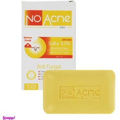 تصویر صابون شستشو نو آکنه (No acne) مدل Sulfur وزن 100 گرم 