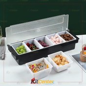 تصویر گارنیش باکس 5 خانه BEST 