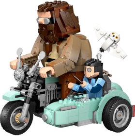 تصویر لگو سری هری پاتر مدل موتور سواری هاگرید و هری 76443 - LEGO Hagrid & Harry's Motorcycle Ride Set 76443 617 قطعه