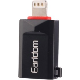 تصویر مبدل او تی جی یو اس بی 3.0 به لایتنینگ ارلدام ET-OT87L Earldom Adapter ET-OT87L USB3.0 to Lightning OTG