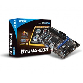 تصویر مادربرد ام اس آی MSI B75MA-E33 