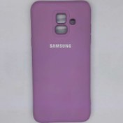 تصویر قاب سامسونگa6 سیلیکونی بنفش 