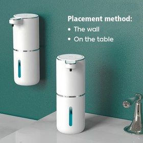 تصویر جا مایع دستشویی هوشمند فوم ساز Automatic Touchless Liquid Soap Dispenser