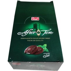 تصویر شکلات با مغزی نعناع افتر تن شیرین عسل - 11 گرم بسته 24 عددی 