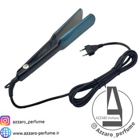 تصویر اتو مو سرامیکی dsp مدل 10023A به همراه روغن آرگان ضد حرارت Ceramic hair iron dsp model 10023A with anti-heat argan oil