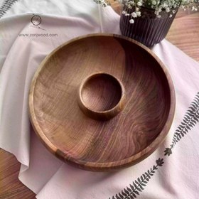 تصویر کاسه مزه خوری - گردو 