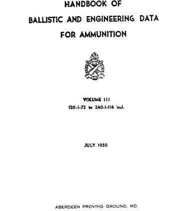 خرید و قیمت دانلود کتاب Handbook of ballistic and engineering data for ...
