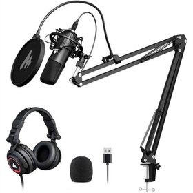 تصویر میکروفون و هدفون ماونو AU-A04H MAONO AU-A04H Condenser Headphone/Microphone