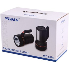 تصویر چراغ قوه شارژی ویداسی Weidasi WD-5025 Weidasi WD-5025 FLASH LIGHT