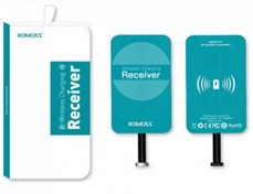 تصویر گیرنده شارژر وایرلس روموس اندروید Romoss Wireless Charging Receiver RM02 Android 