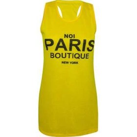 تصویر تاپ زنانه مدل Paris-Yellow 