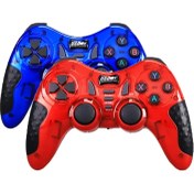 تصویر دسته بازی بی سیم ۷ کاره مدل HJ-041 مناسب Xbox 360 و PC 