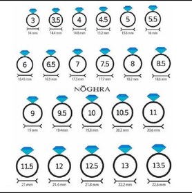 تصویر انگشتر رینگ حلقه ساده رنگ نقره ای 