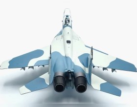 تصویر ماکت جنگنده میگ 29 نیرو هوایی ایران | Jc Wings 1:72 Mig-29UB Iranian Air Force 