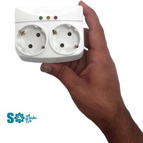 تصویر محافظ یخچال بهداد الکتریک کد 168 دوخانه ارت دار 