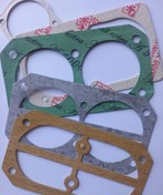 تصویر ست کامل واشر سر سیلندر پمپ باد کتابی ۲۰۶۵ Air Compressor Cylinder Head Gasket