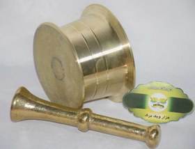 تصویر هاون برنجی بزرگ 