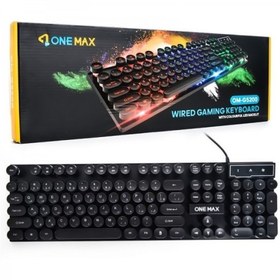 تصویر کیبورد باسیم گیمینگ وان مکس One Max G5200 RGB ONE MAX G5200 RGB