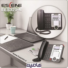 تصویر گوشی تلفن دیجیتال ایسن IP-ESCENE مدل ES320-N 