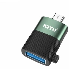 تصویر تبدیل OTG نیتو MicroUSB به USB مدلNT-CN17 ا فلاح نت 