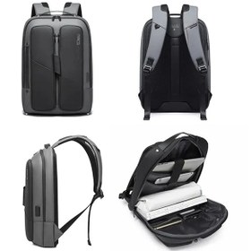 تصویر کوله پشتی ضد آب یو اس بی دار بنج Bange BG-7238 Waterproof Backpack with USB Port Bange BG-7238 Anti-theft Backpack USB Port