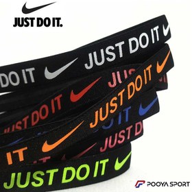 تصویر تل مو ورزشی کشی ترمز دار NIKE نایک JUST DO IT 