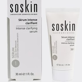 تصویر سرم ضد لک و روشن کننده سسکین Soskin Intense Clarifying Serum 30ml 