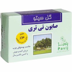 تصویر صابون تی تری گل سیتو (برای پوست های چرب رفع آکنه و جوش) 125 گرم 