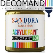 تصویر کلورانت خردلی 300 گرمی پلاستیک و اکرلیک 100% قابل شستشو COLORANT DECOMAND