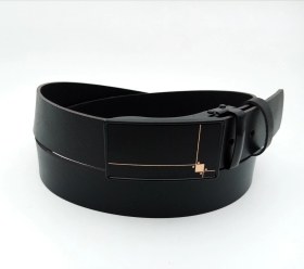 تصویر کمربند پلاک مشکی 1073 