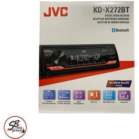 تصویر رادیوپخش جی وی سی مدل KD-X272BT - فروشگاه اینترنتی بازار سیستم ا JVC KD-X272BT Car Audio JVC KD-X272BT Car Audio
