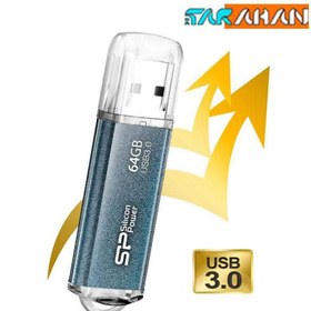 تصویر فلش مموری سیلیکون پاور Marvel M01 USB 3 ظرفیت 64 گیگابایت Silicon Power Marvel M01 USB 3 Flash Drive 64GB