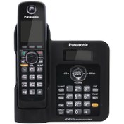 تصویر تلفن بی سیم پاناسونیک مدل KX-TG3811 ا Panasonic KX-TG3811BX Wireless Phone Panasonic KX-TG3811BX Wireless Phone