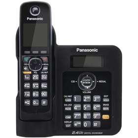 تصویر تلفن بی سیم KX-TG3811BX پاناسونیک ا Panasonic KX-TG3811BX Cordless phone Panasonic KX-TG3811BX Cordless phone