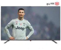 تصویر تلویزیون ال ای دی هوشمند جی وی سی مدل LT 65 N100 سایز 65 اینچ JVC Smart LED TV model LT 65 N100 size 65 inch